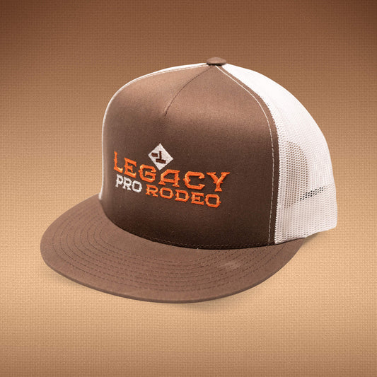 LPR Flat Hat - Brown/White