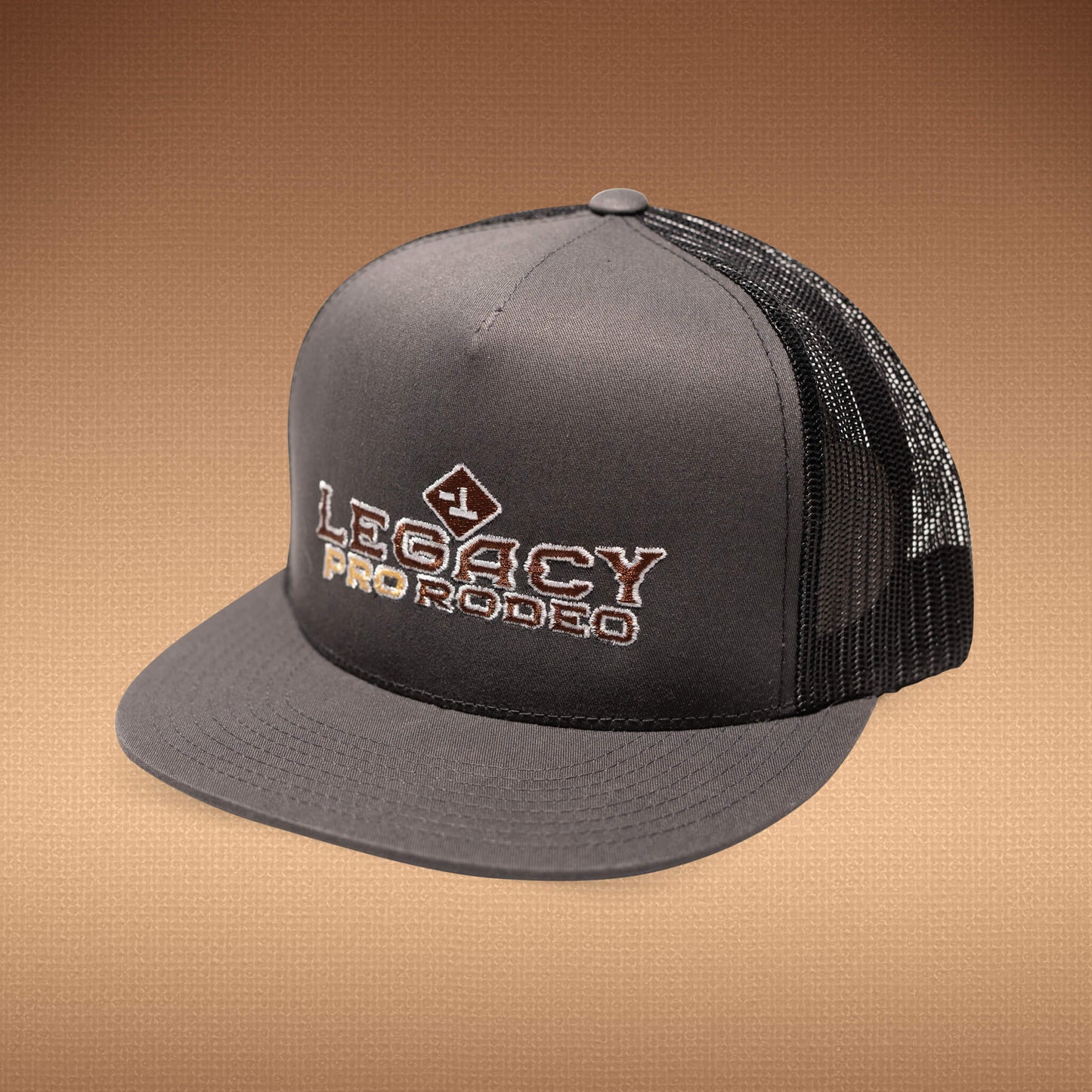 LPR Flat Hat - Grey/Black