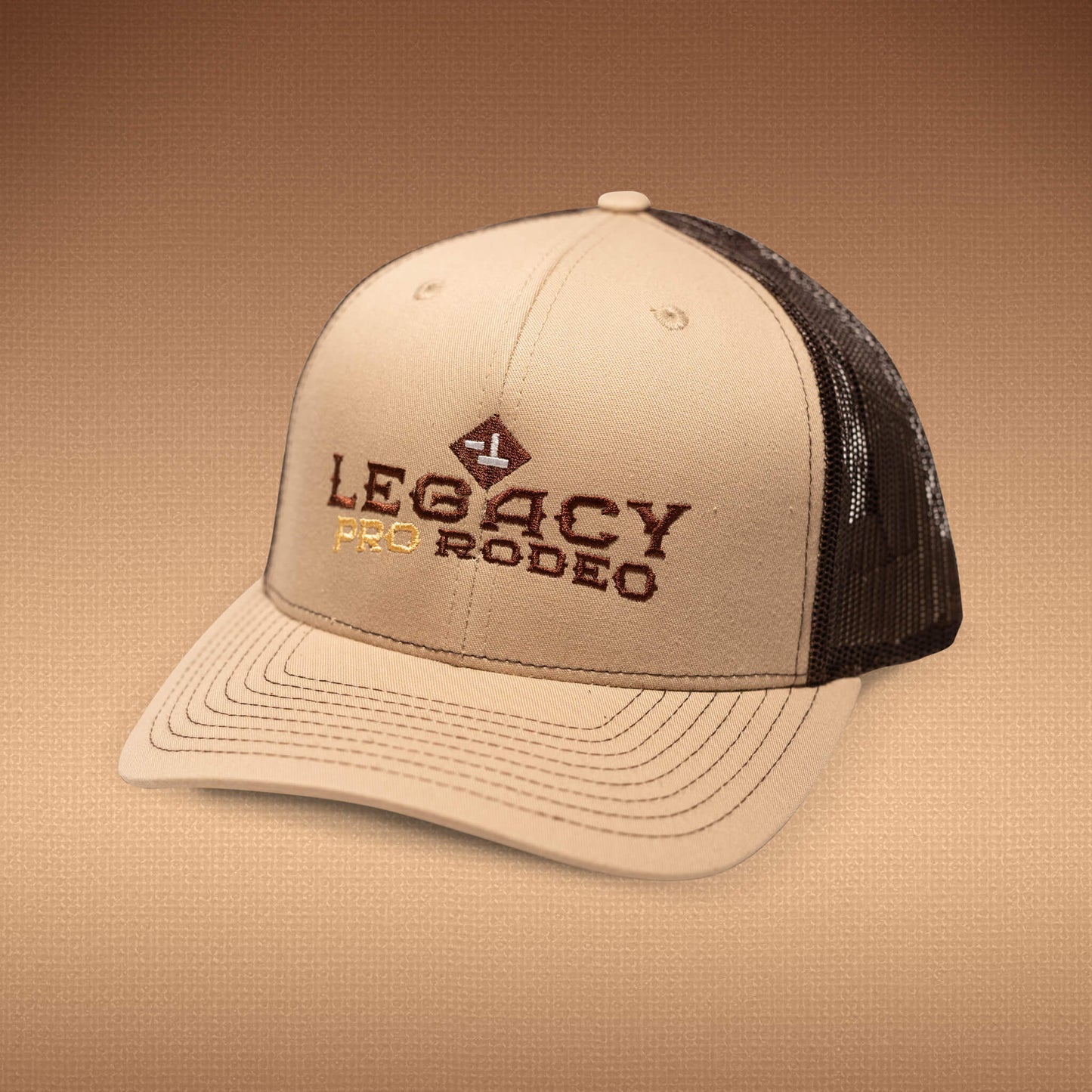 LPR Trucker Hat - Khaki/Coffee