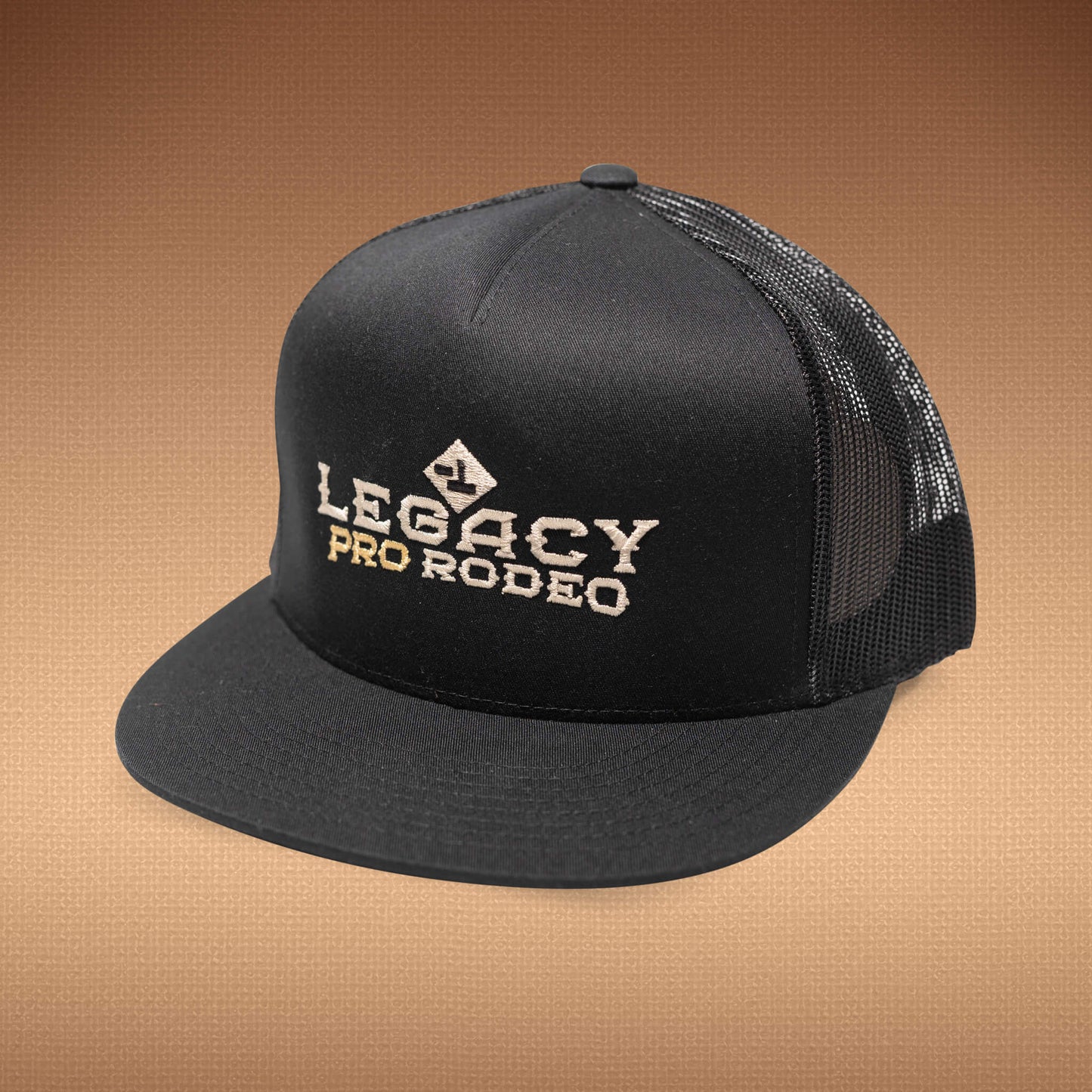 LPR Flat Hat - Black/Black