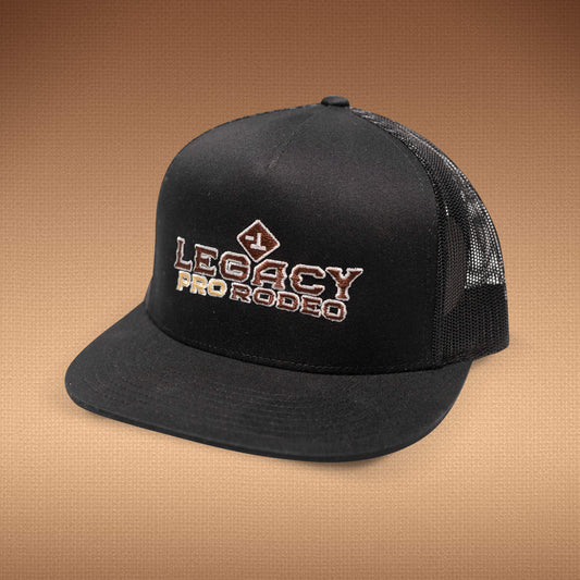 LPR Trucker Hat - Black/Black